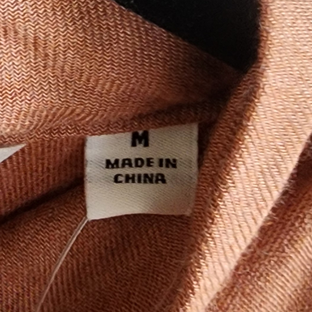 Uniqlo Long Sleeve Rayon Blouse, Sz M - Picture 9 of 12